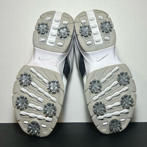 Womens VTG’ NIKE Sport Performance Floral Leather Golf Cleats / Size 7 Wide - Picture 7 of 9